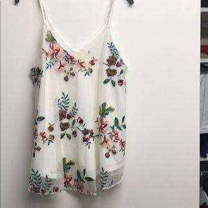 Willow Embroidered Tank Top